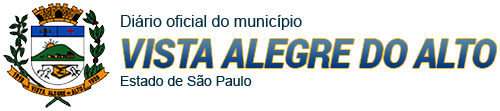 Diário Oficial do Município de Vista Alegre do Alto